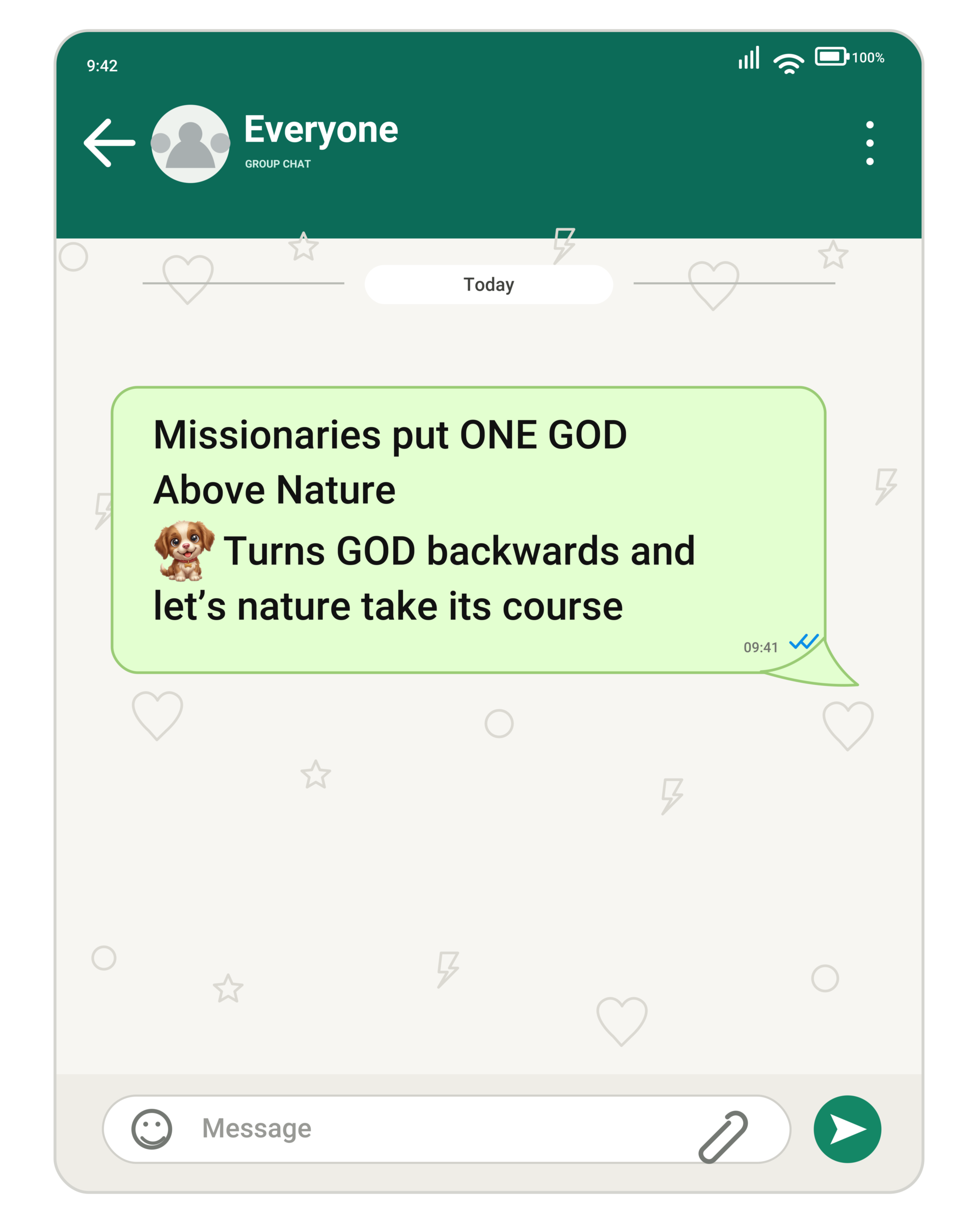 DOG &MISSIONARY (back)